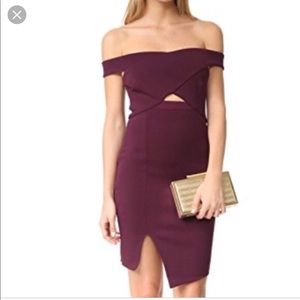 BEC & BRIDGE banditti crossover mini dress
